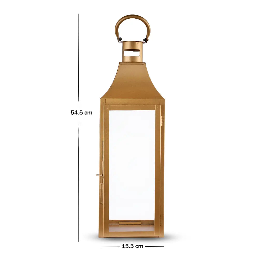 Grand Manor Lantern Golden Medium