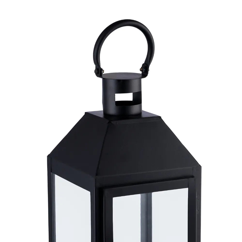 Metro Luxe Lantern Black Medium