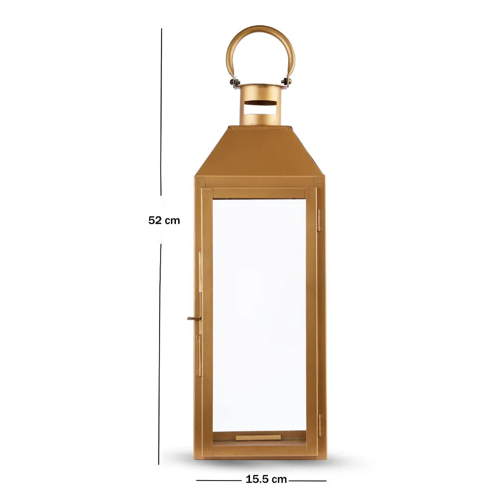 Golden Metro Luxe Lantern Medium