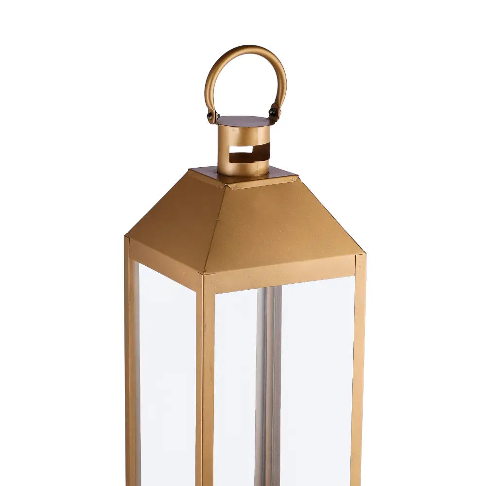 Metro Luxe Lantern Golden Large