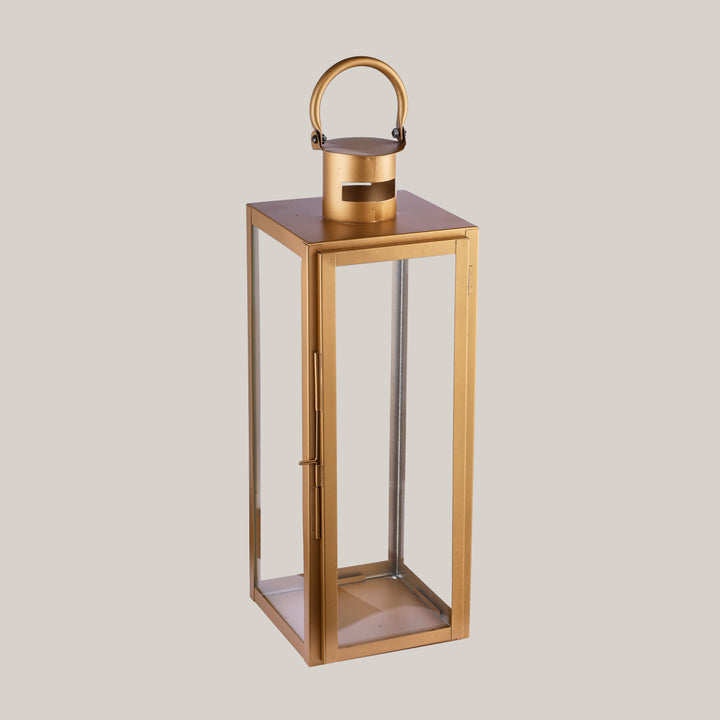 Garden Glow Lantern Golden Medium
