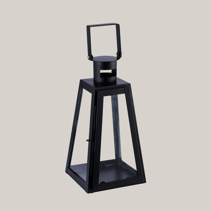 Black Pyramid Lantern Small