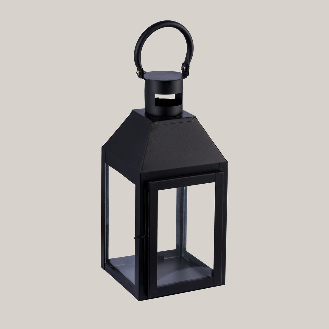 Metro Luxe Lantern Black Small