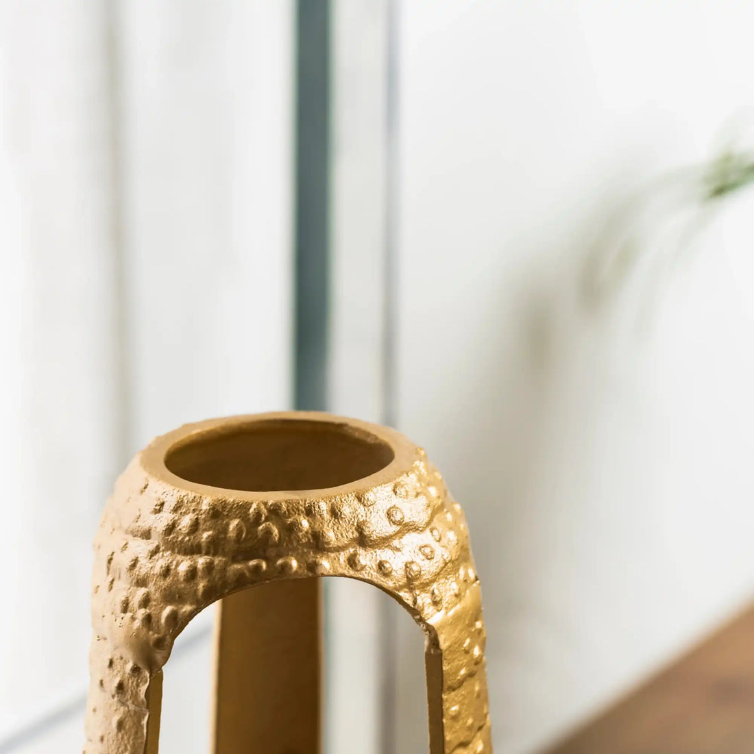 Golden Pillar Candle Holder(Small)