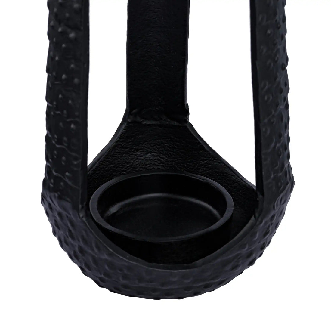 Black Pillar Candle Holder (Large)