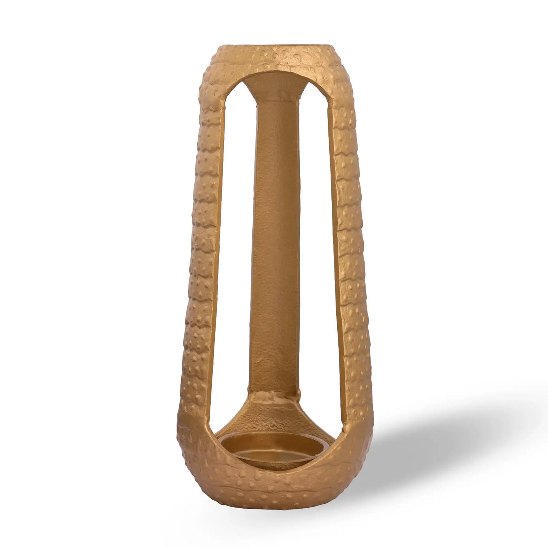 Golden Pillar Candle Holder(Small)