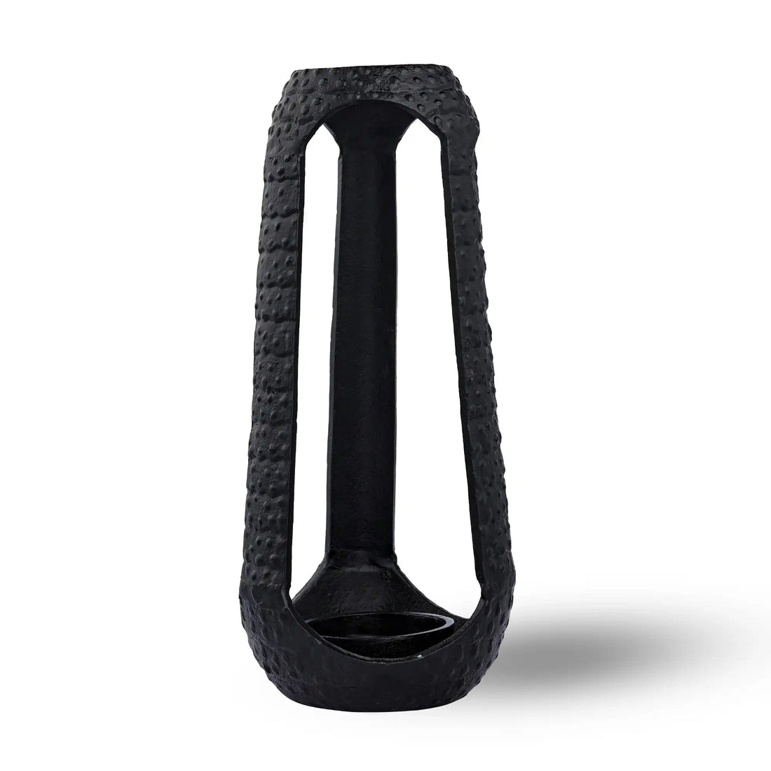 Black Pillar Candle Holder (Small)