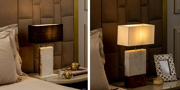 Styling Marble Lamps for a Warm, Elegant Ambience