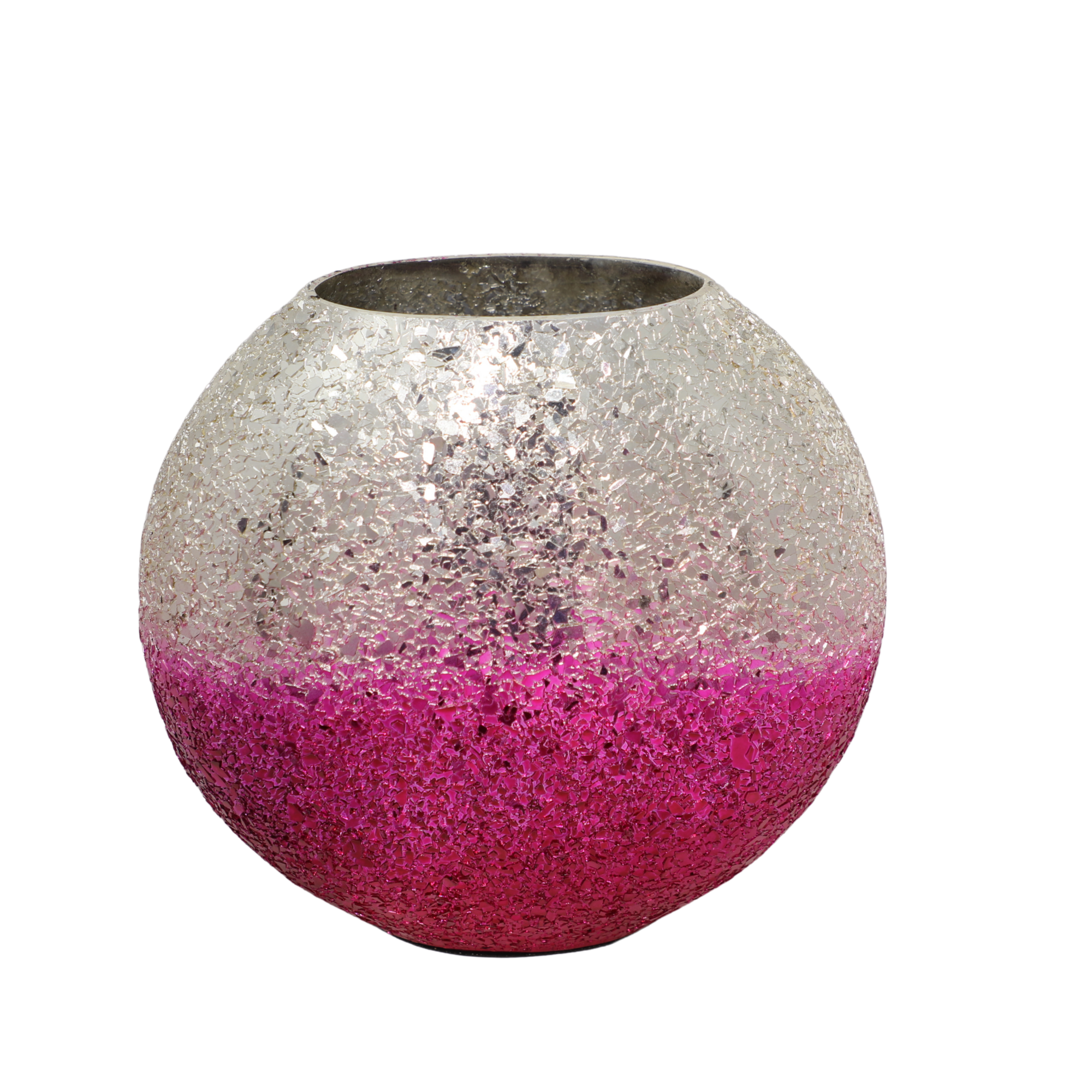 Luminous Glitter Vase - Pink