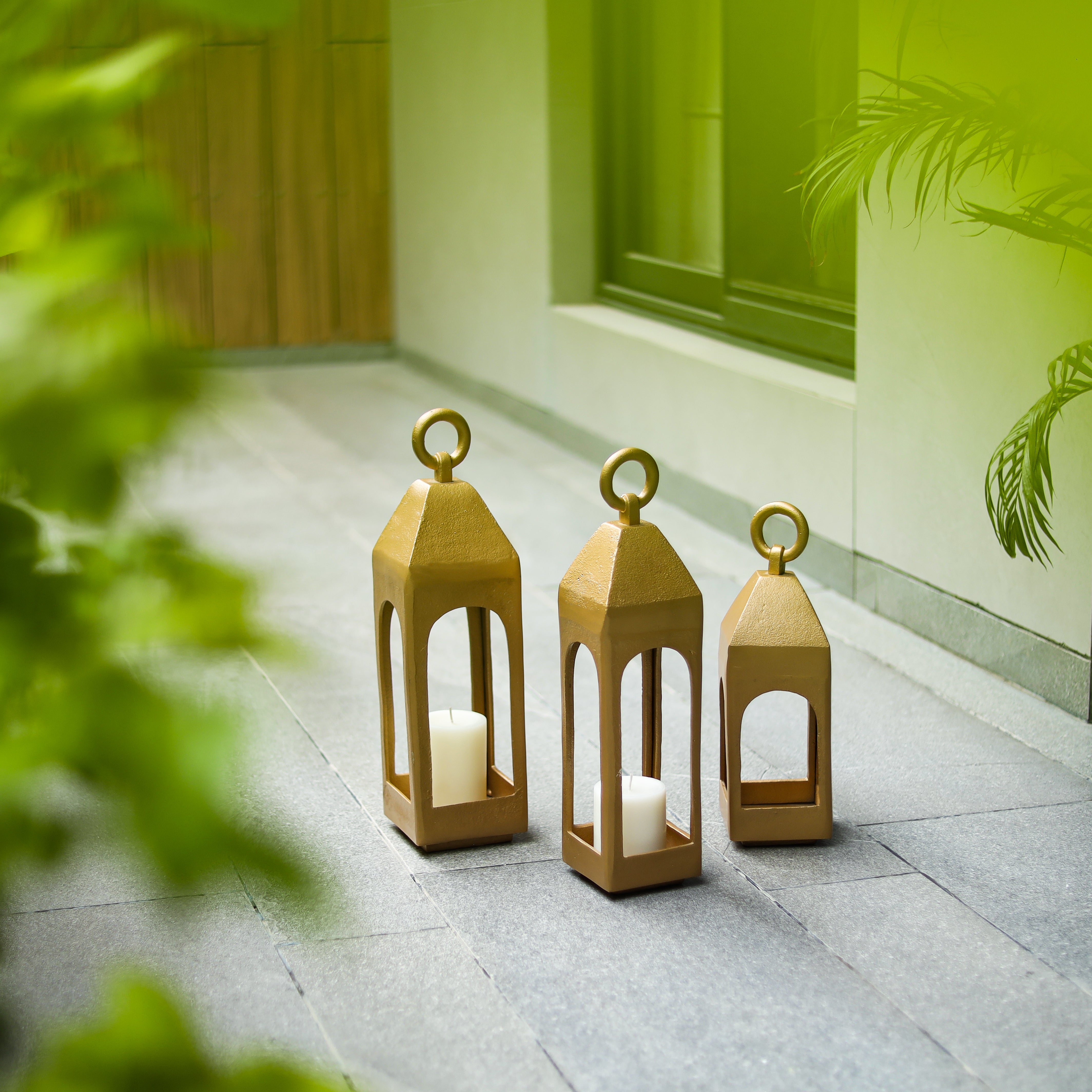 Golden Arch Lantern Large