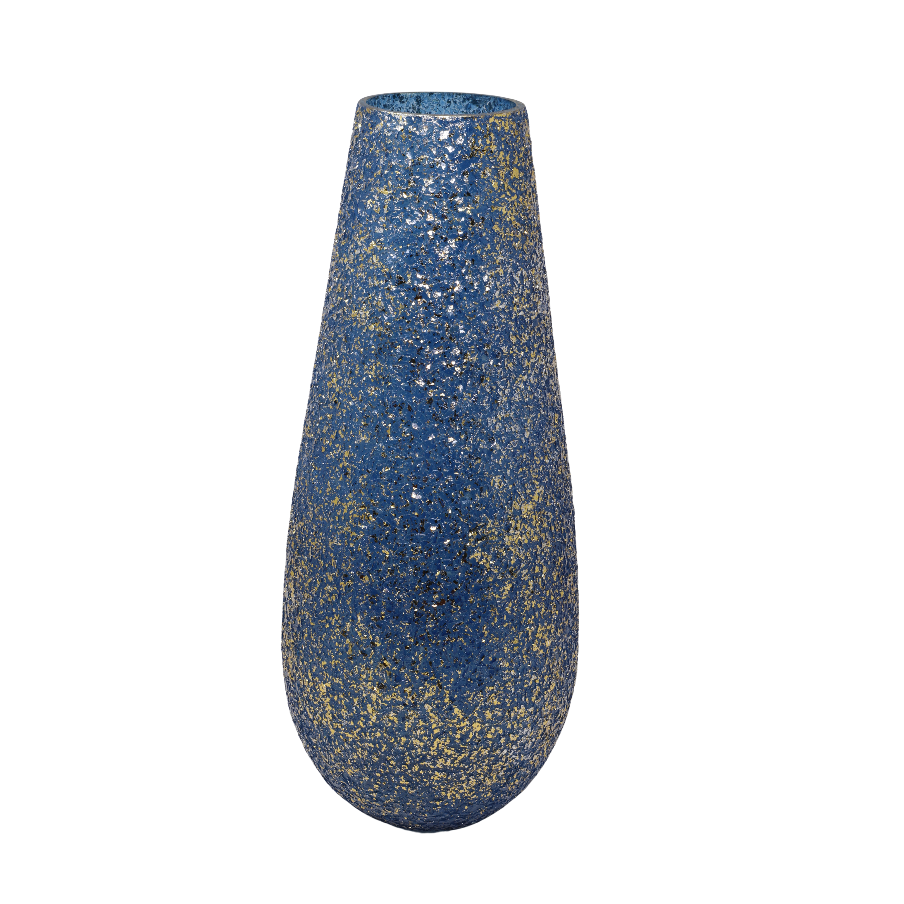 Blue Aurora Glitter Vase(Large)