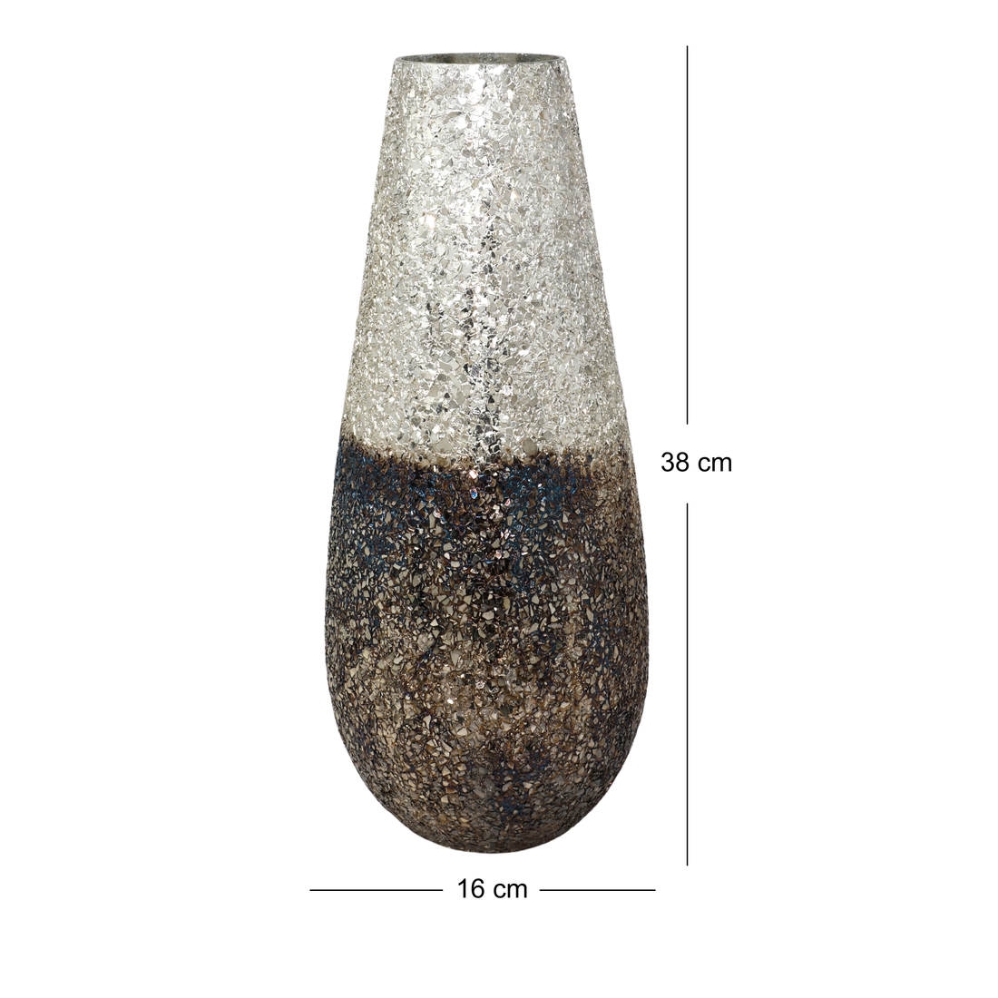 Celestial Glow Vase - Blue Antique(Large)