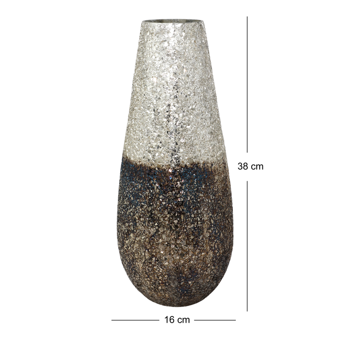 Celestial Glow Vase - Blue Antique(Large)