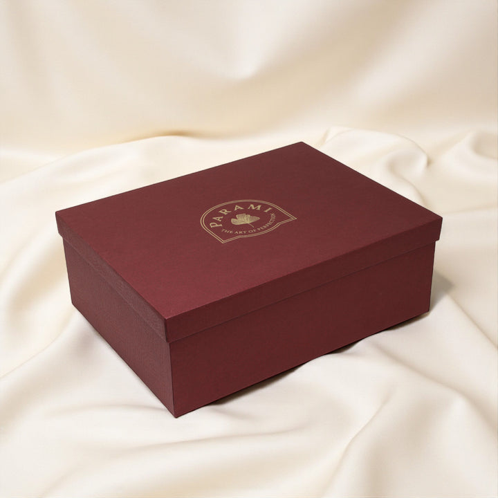 PARAMI Gift Box-Silver Shell Serving Set