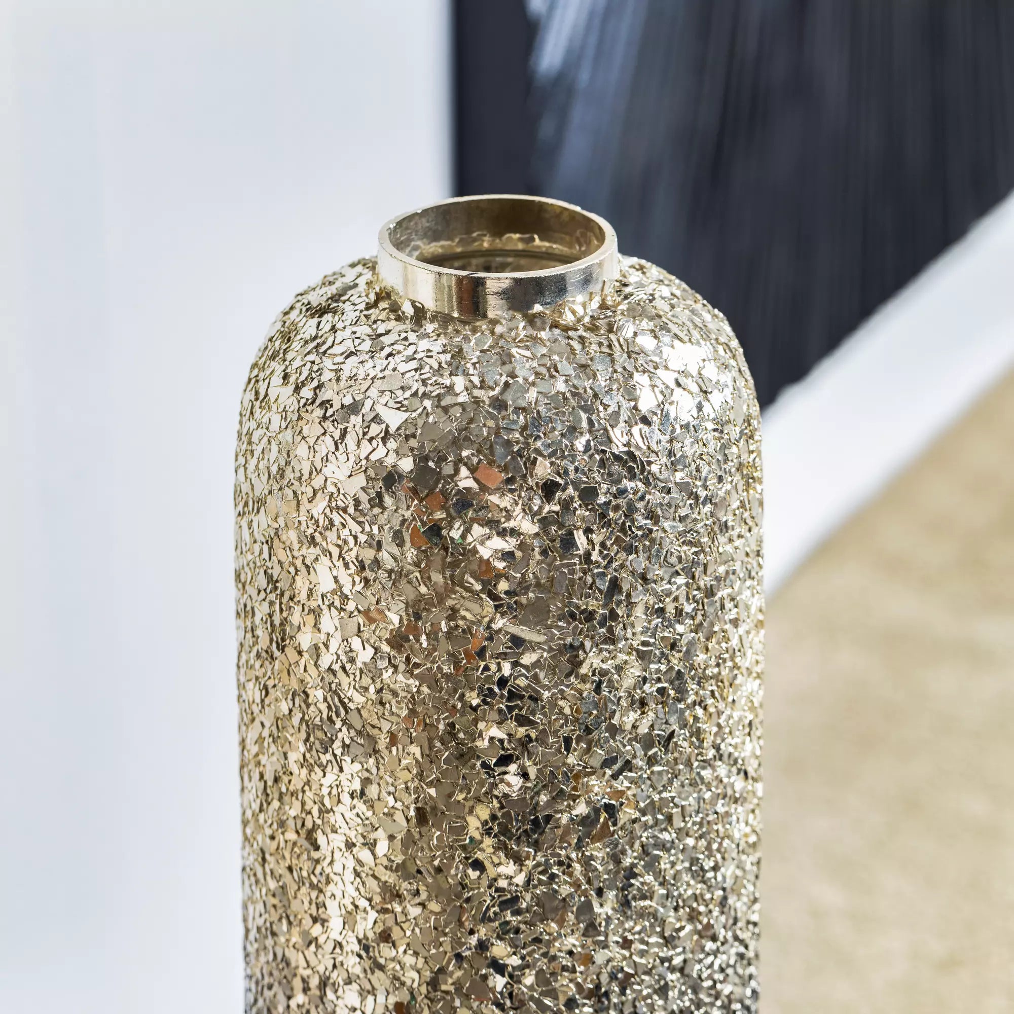 Ombre Elegance vase-Blue Antique