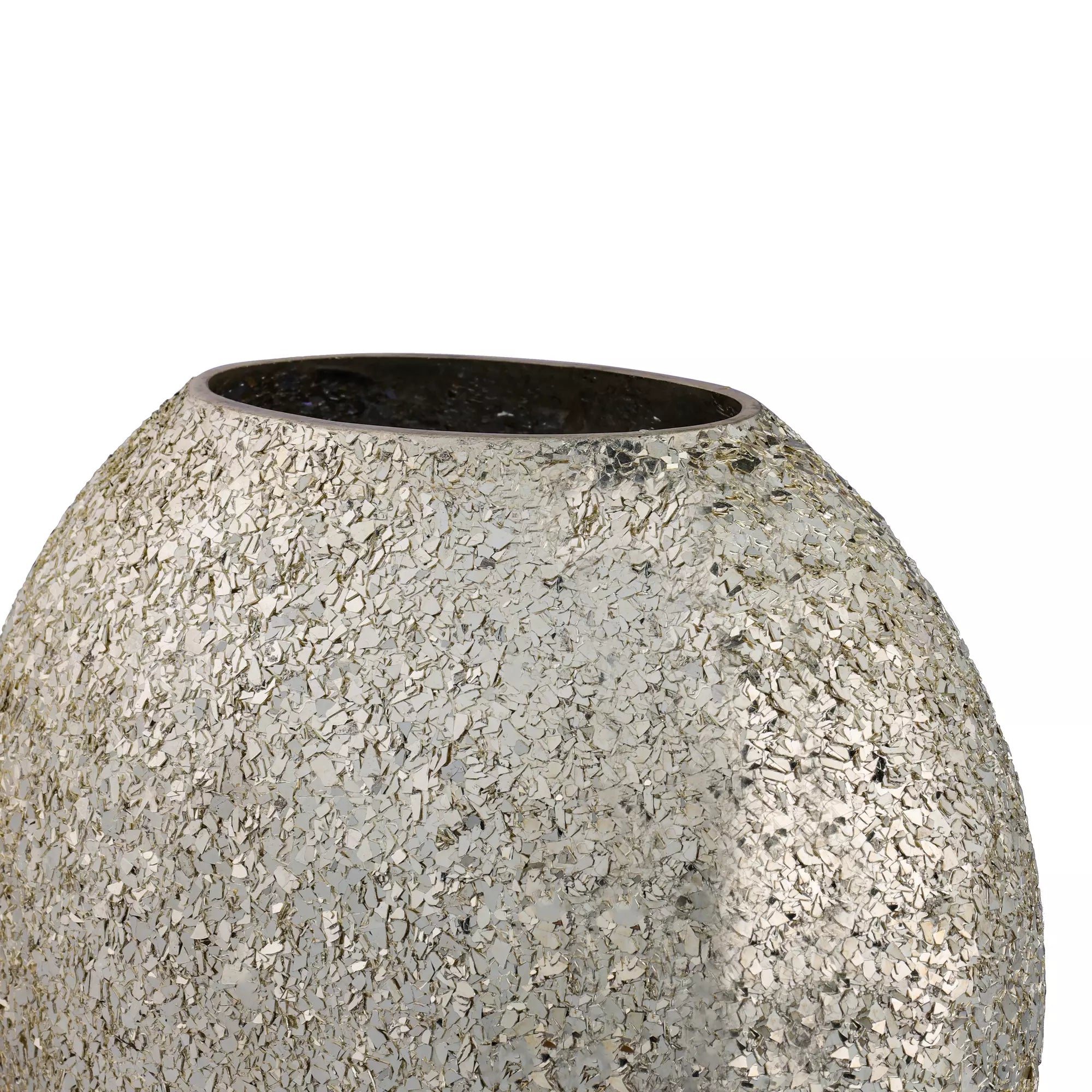 Silver Stardust Vase