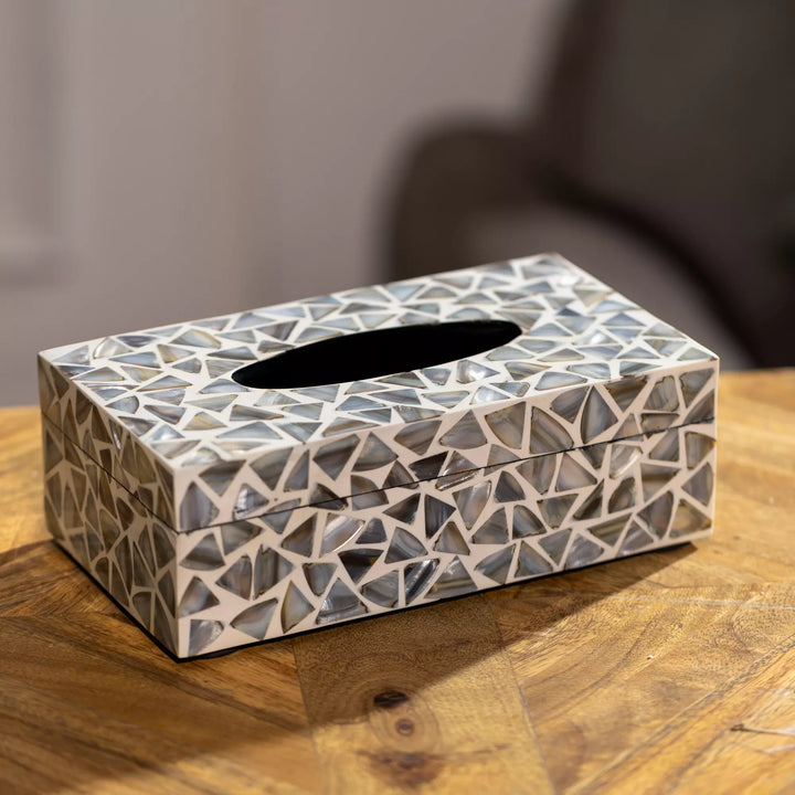 Aurora MOP Colored Tissue Box