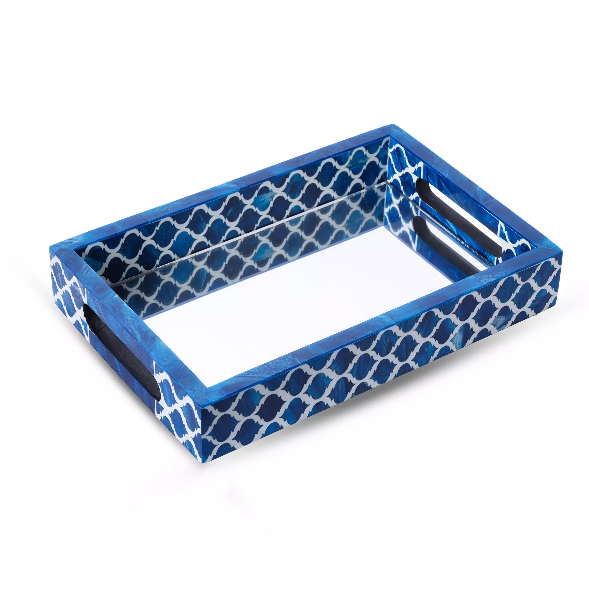 Moroccan Blue Decorative Tray