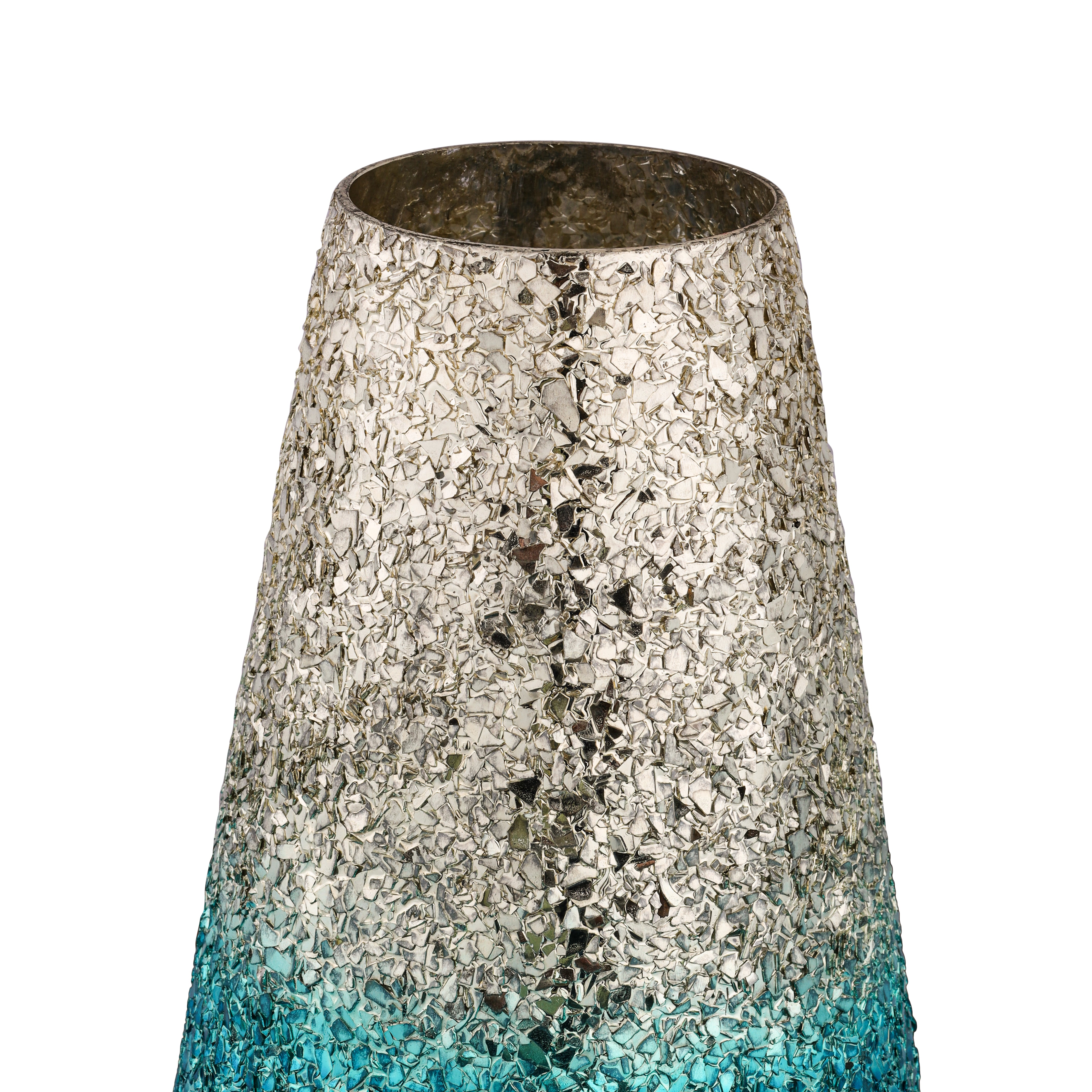 Ombre Elegance vase - Turquoise