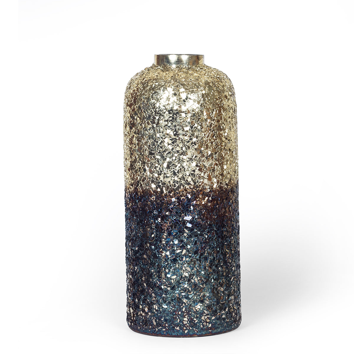 Ombre Elegance vase-Blue Antique