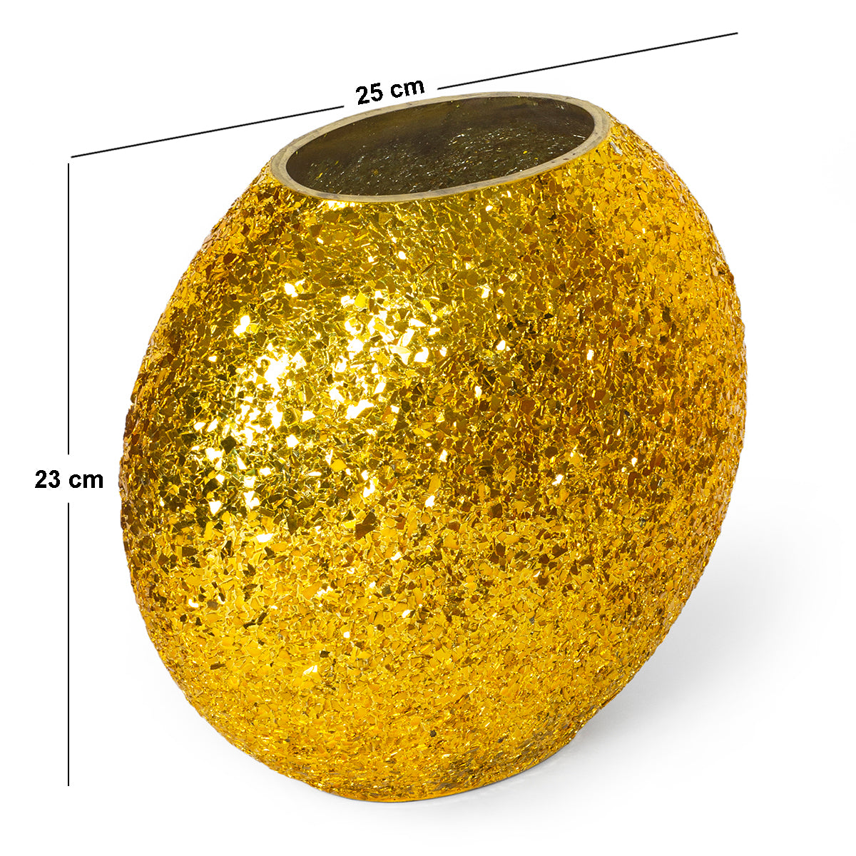 Gold Stardust Vase