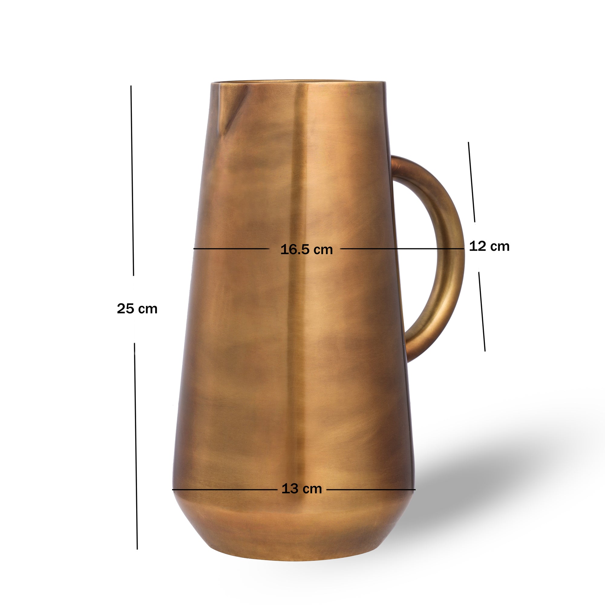 Vintage Charm Brass Jug