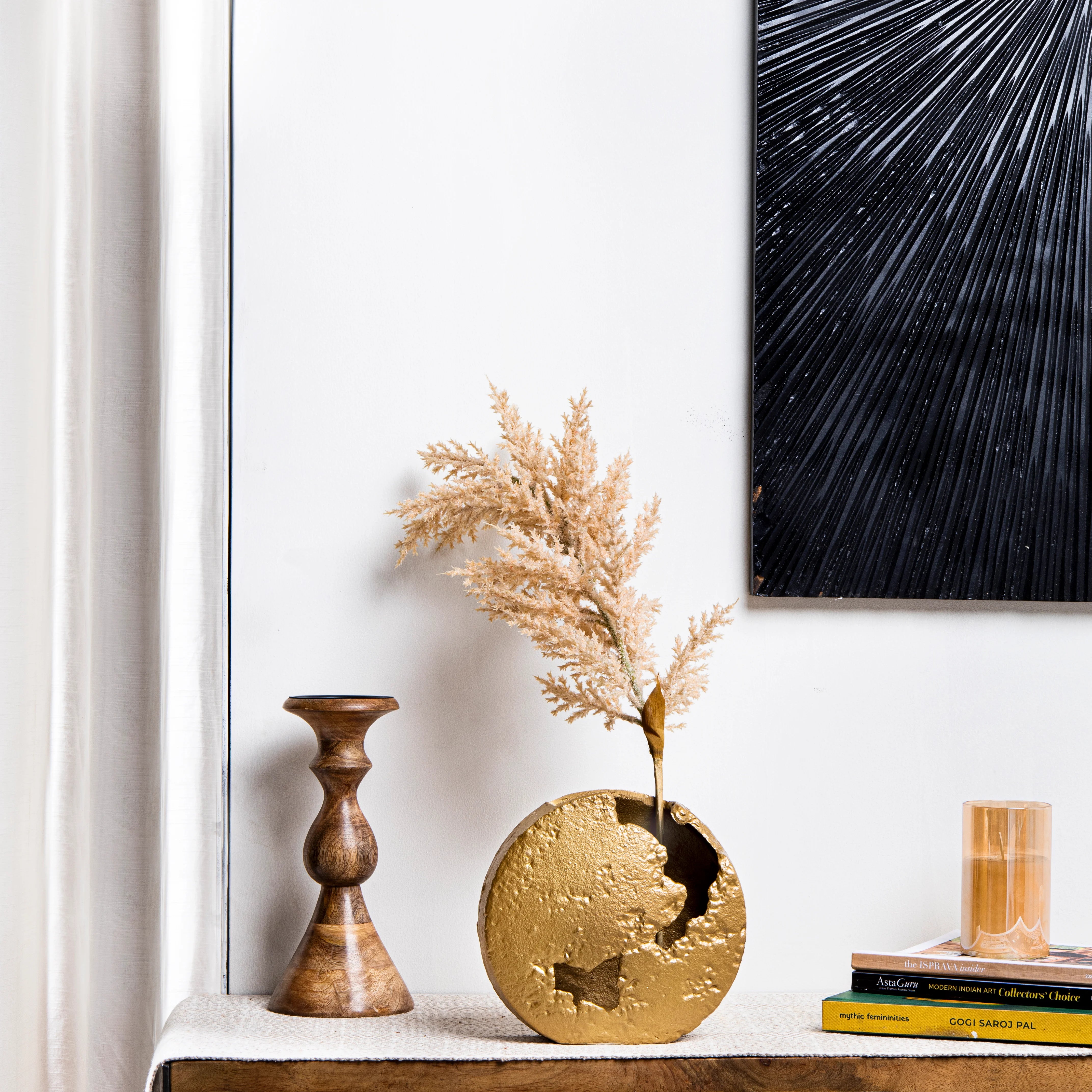 Golden Torus Vase (Small)