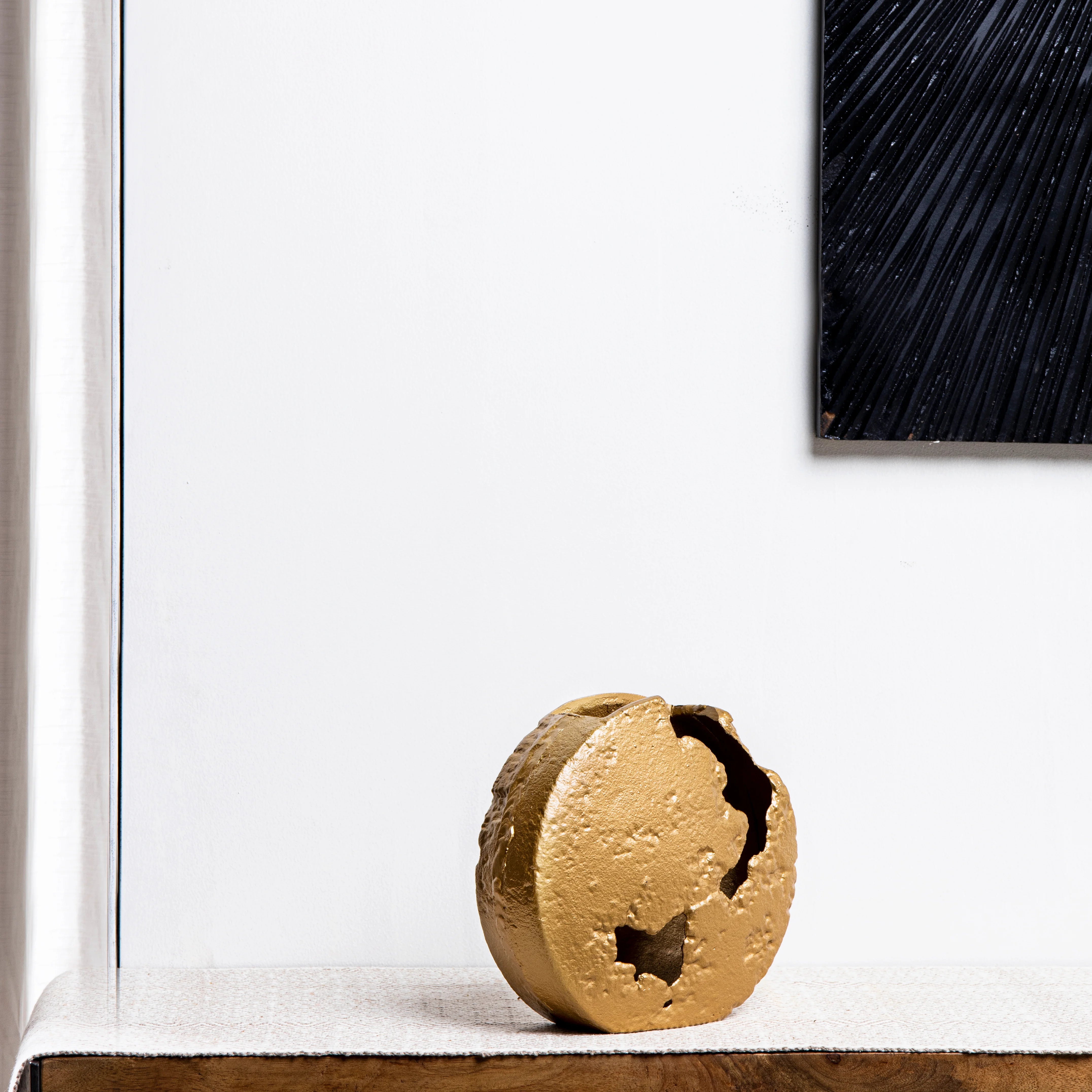 Golden Torus Vase (Small)