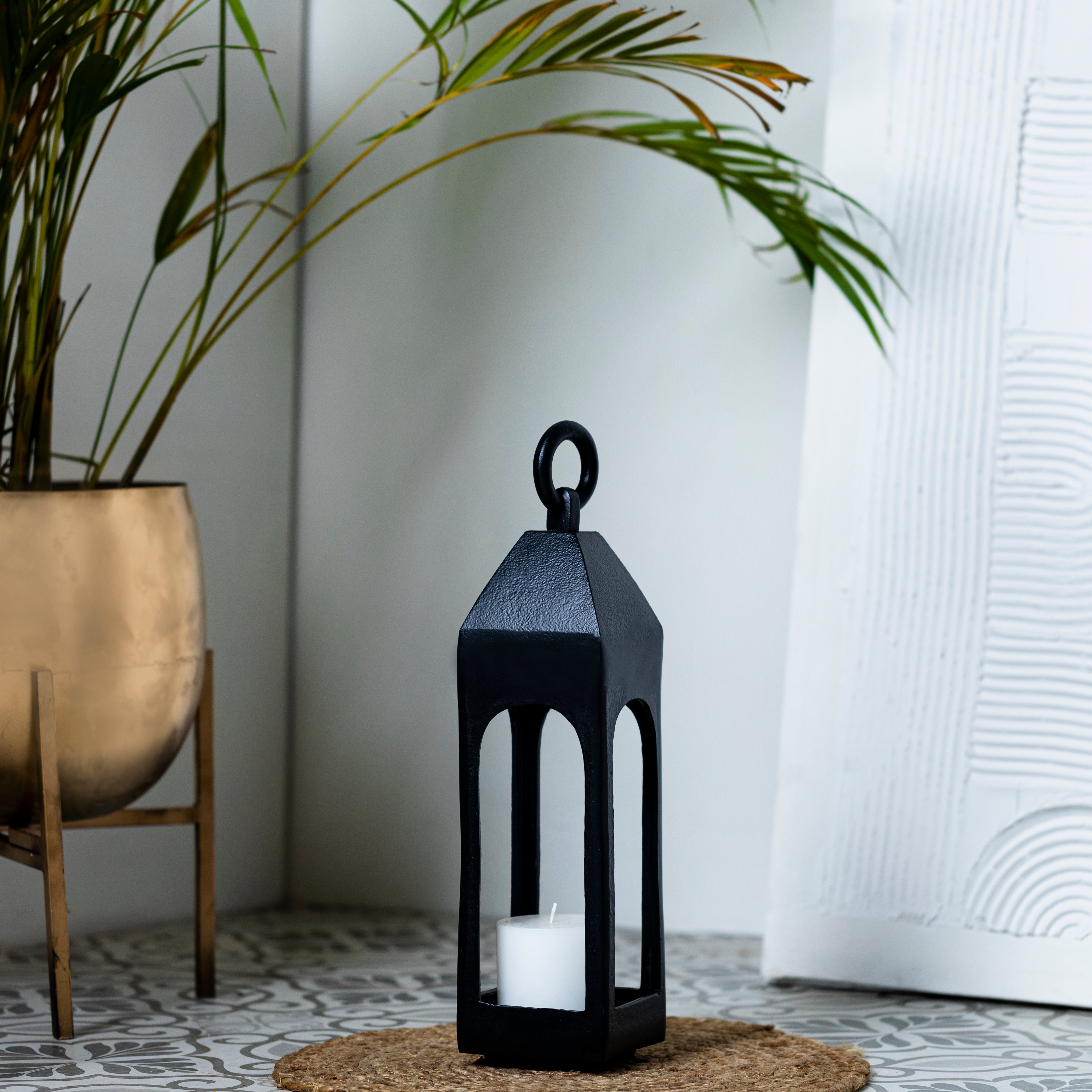 Black Midnight Lantern (Medium)