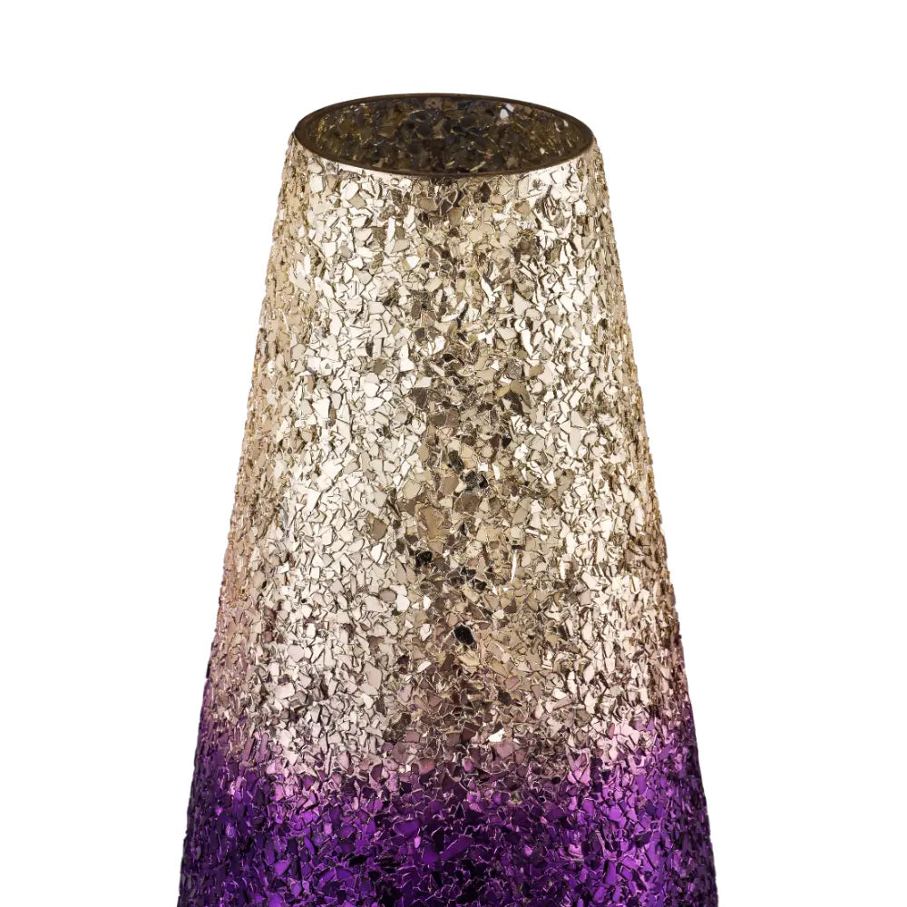 Celestial Glow Vase- Purple