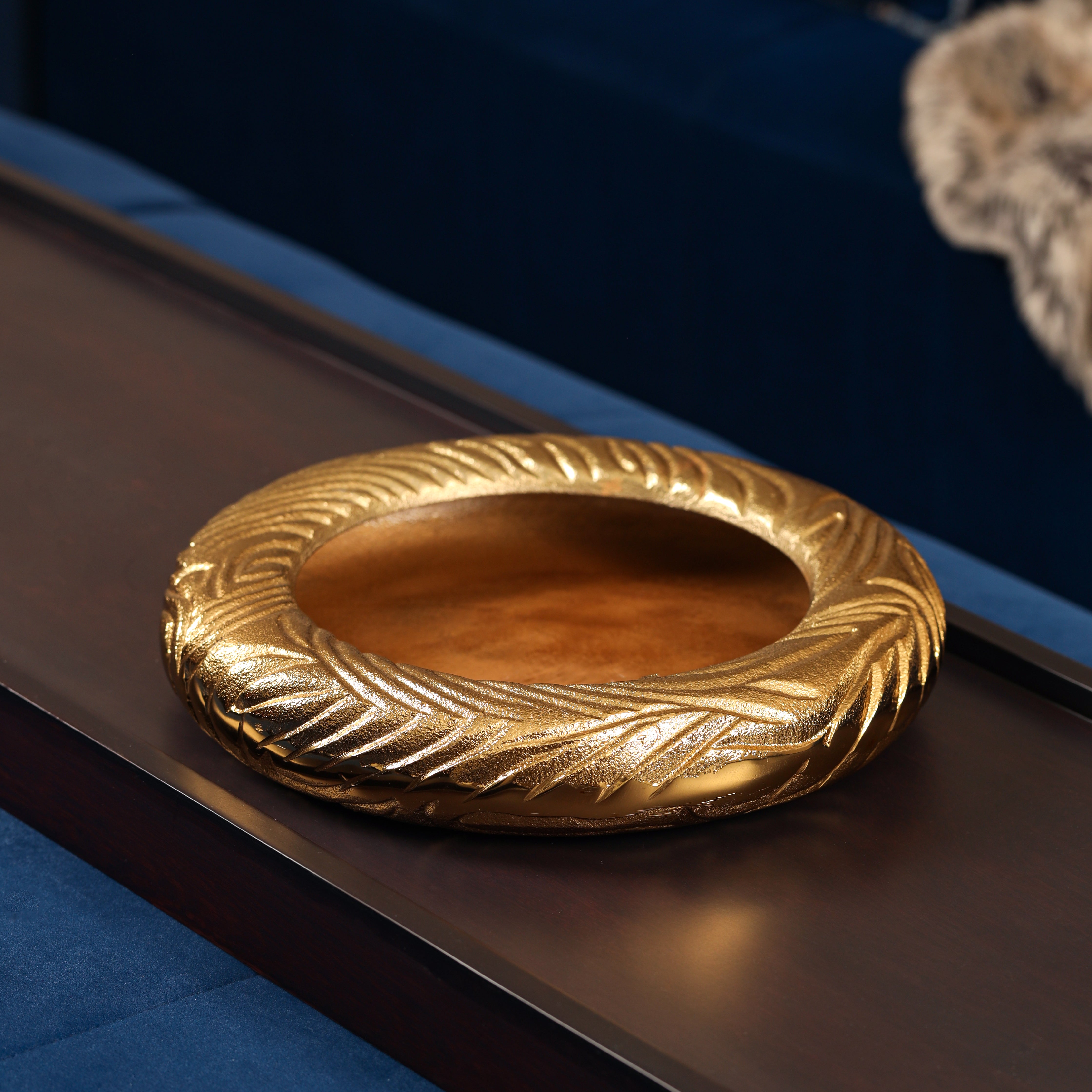 Gilded Orbit Bowl