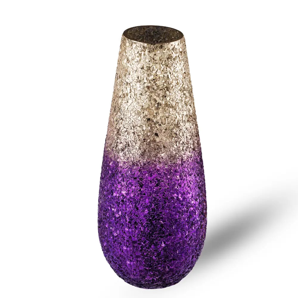 Celestial Glow Vase- Purple