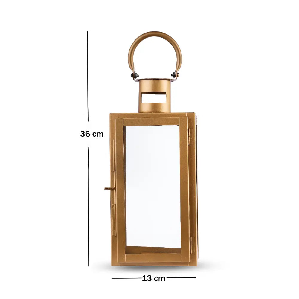 Garden Glow Lantern Golden Small