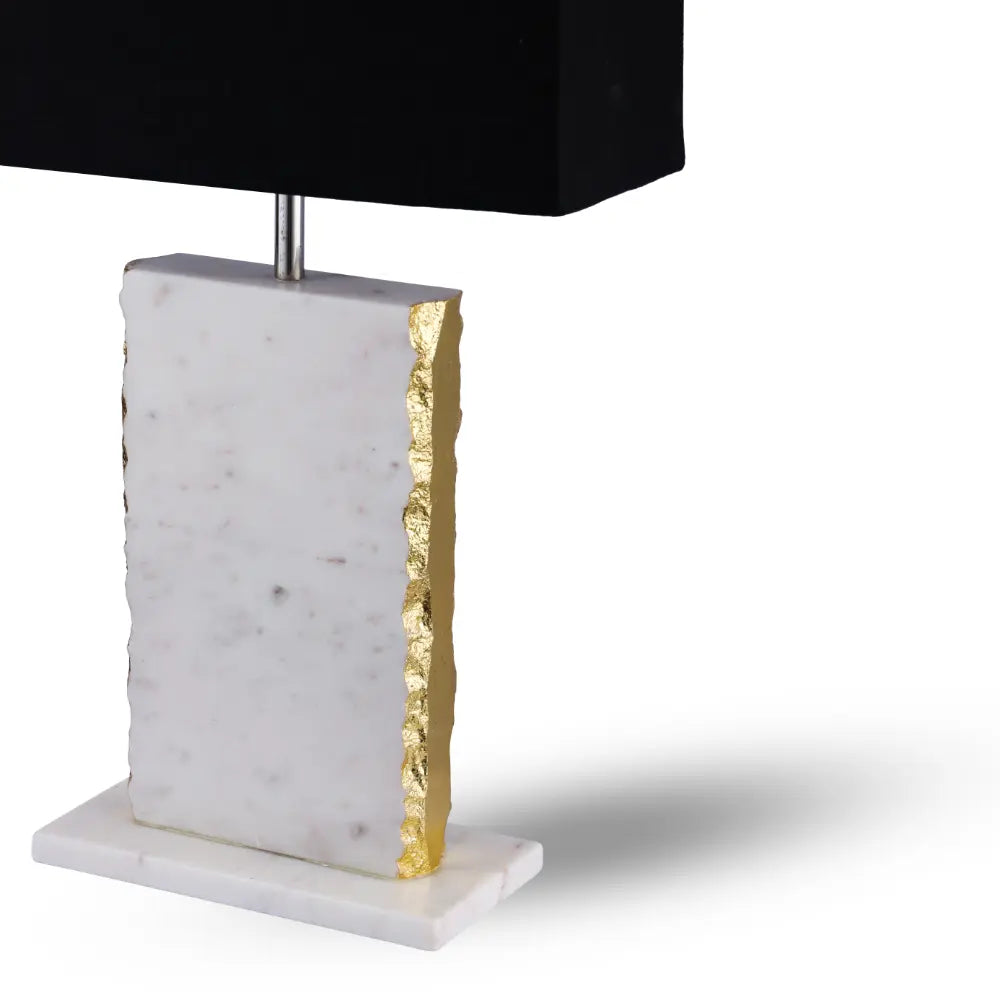 Ebony Marble Lamp