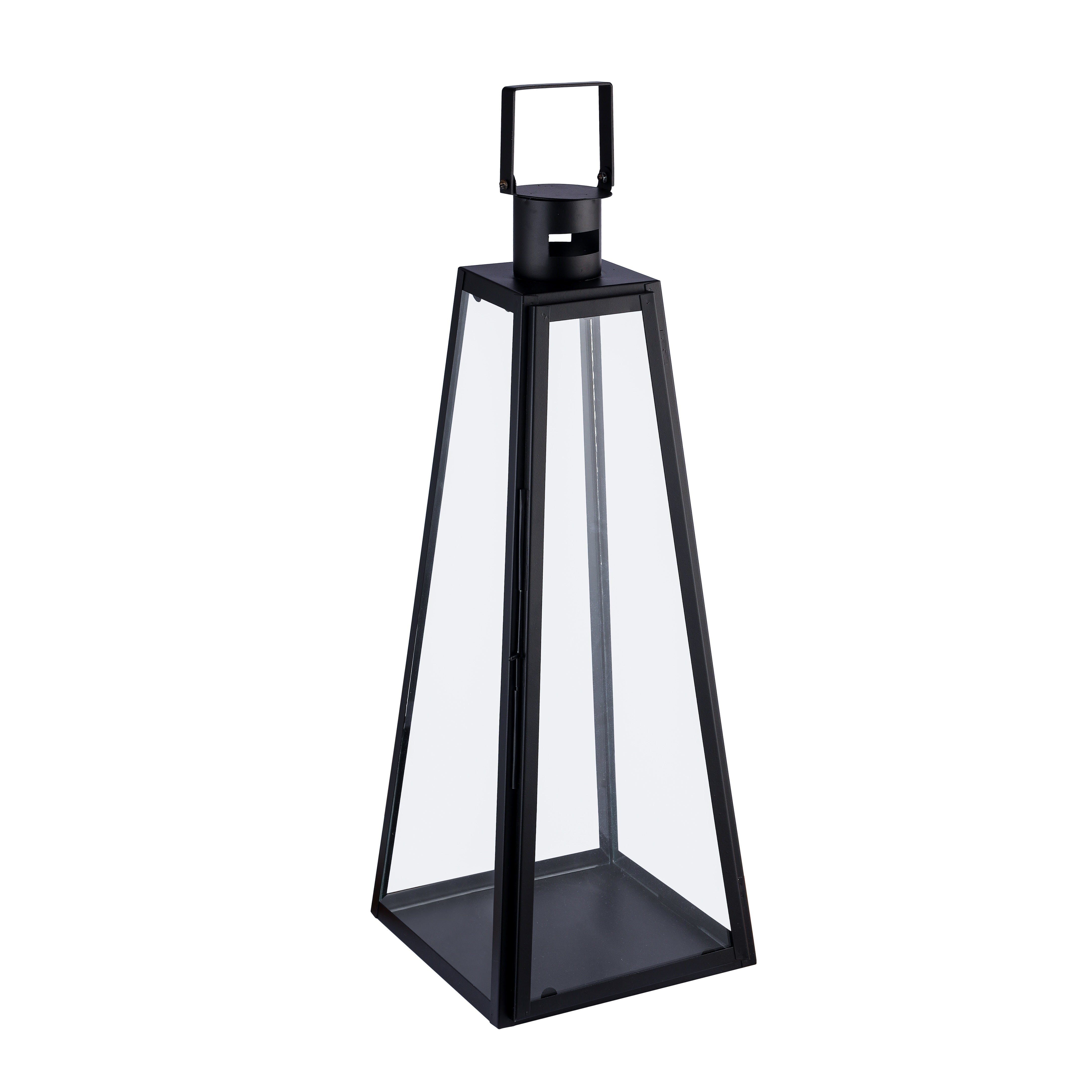 Black Pyramid Lantern (Large)