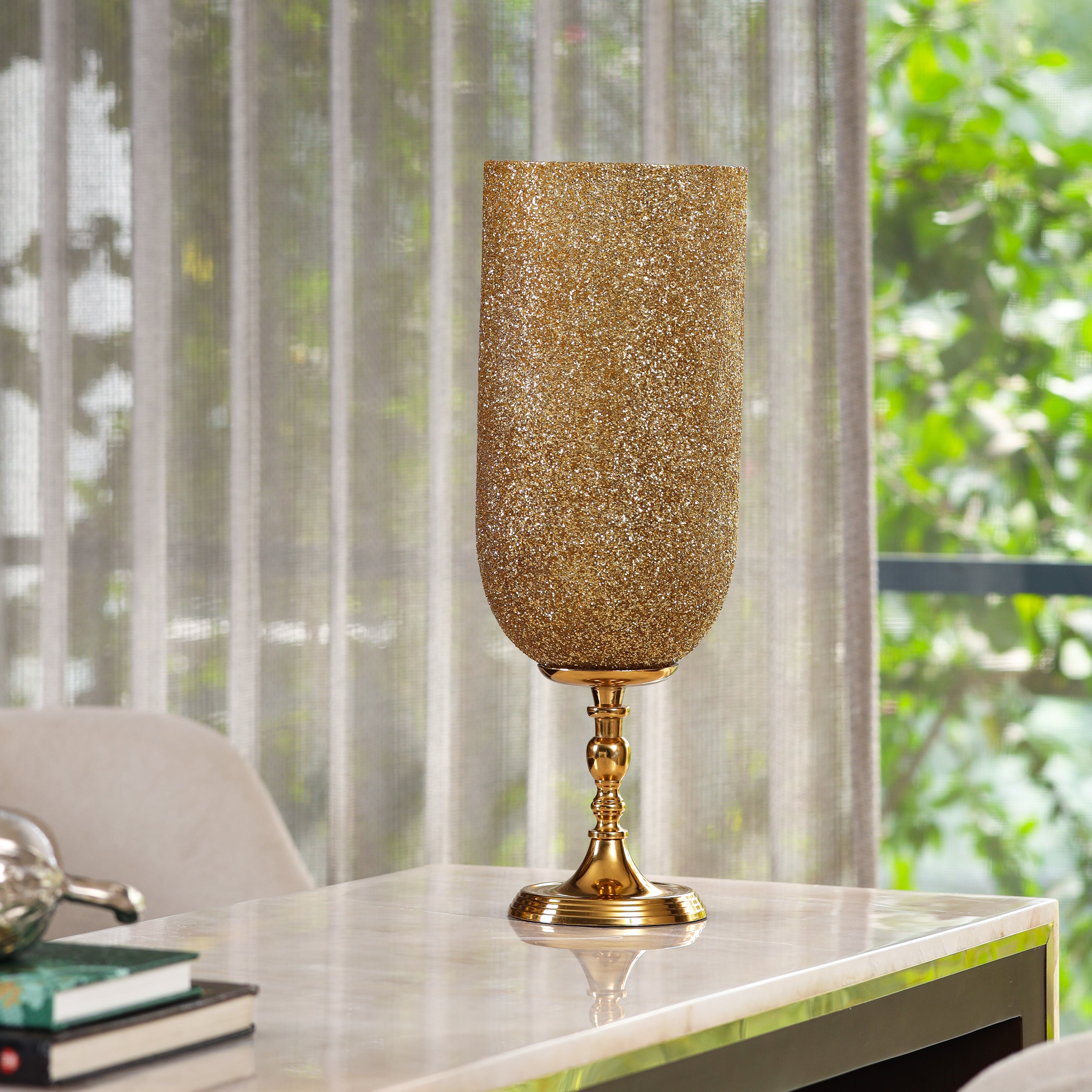 Gold Shimmer Ornamental Goblet