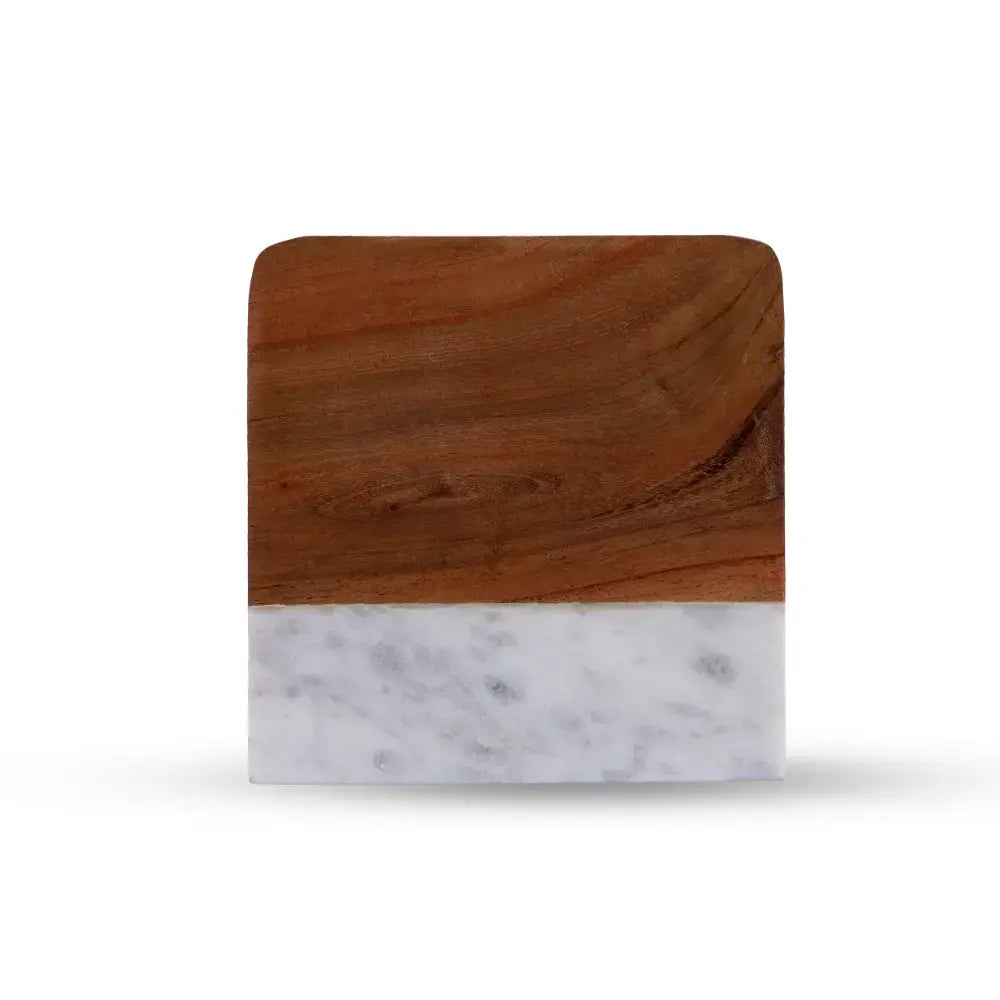 Wood & Stone Napkin Holder