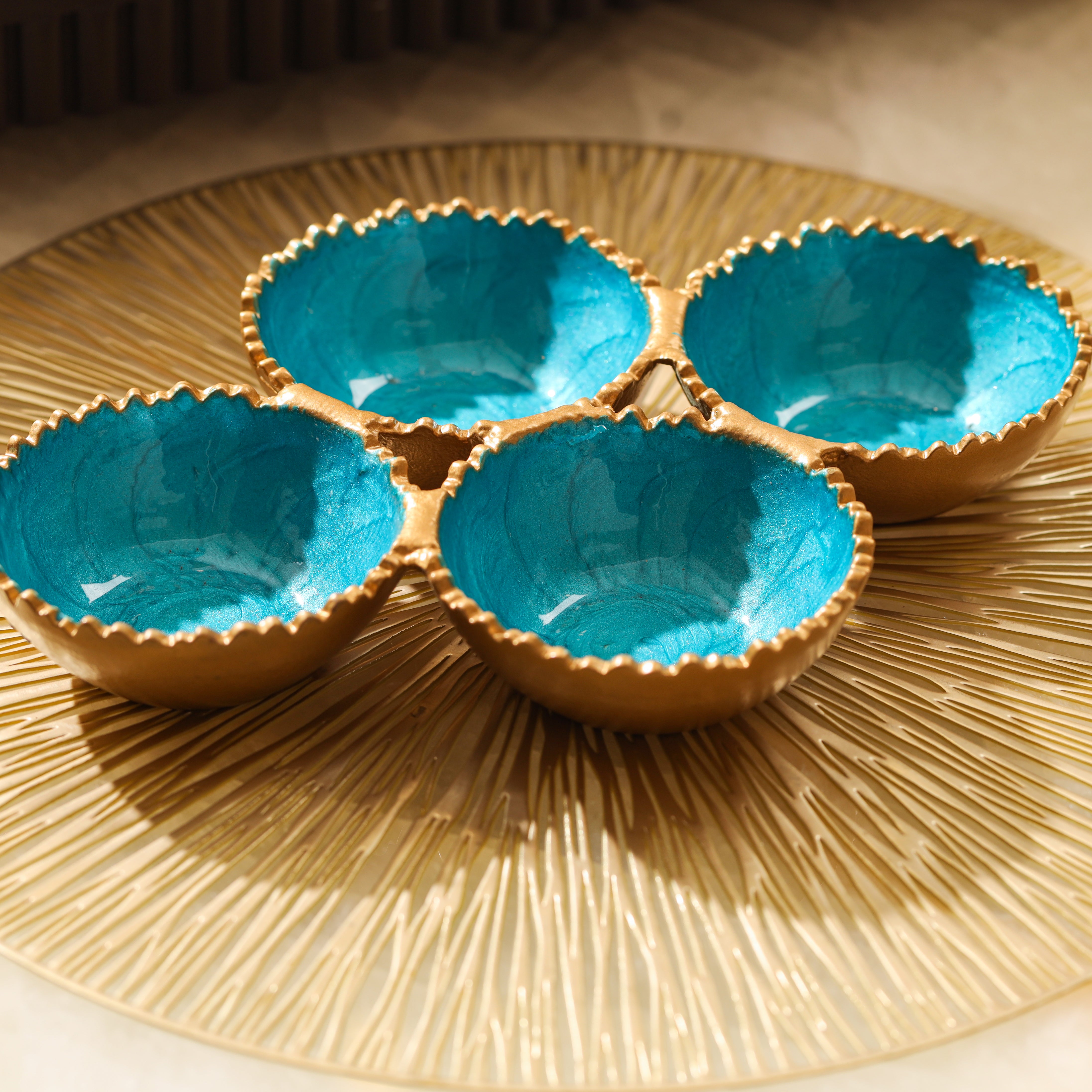 Radiant Blue Ripple Set