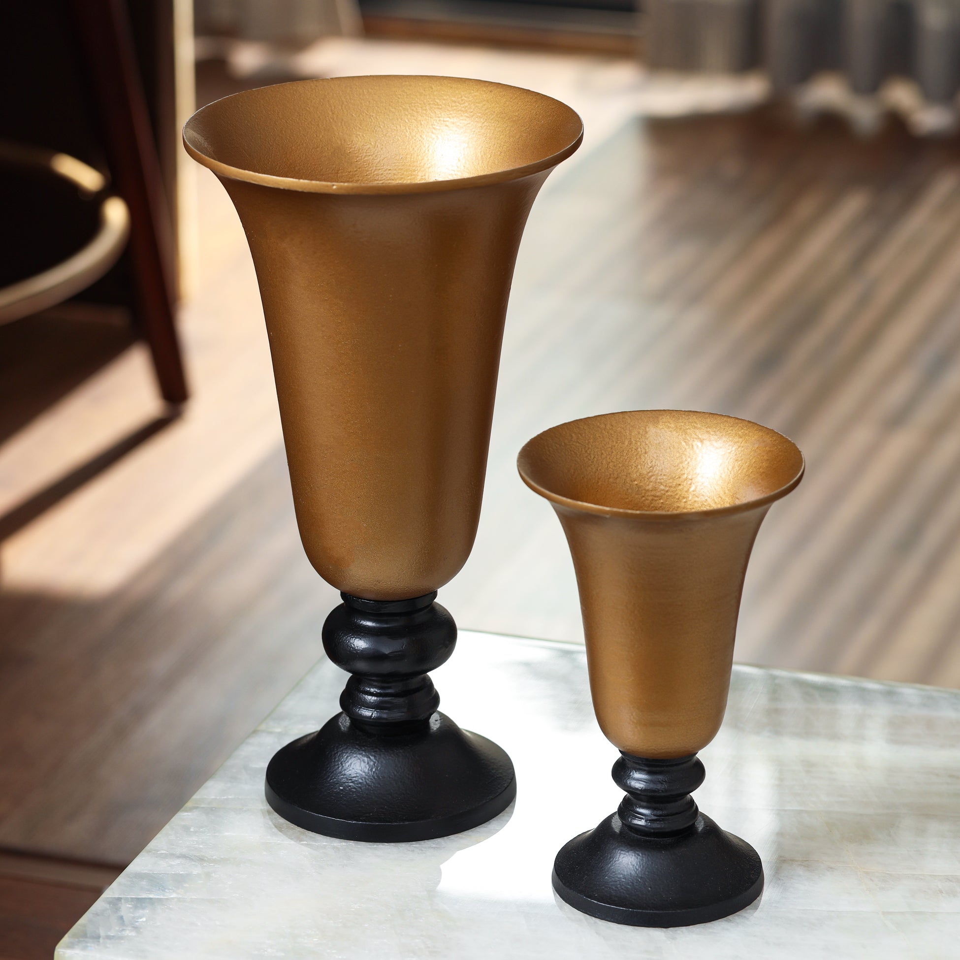 Vintage Two-Toned Vases