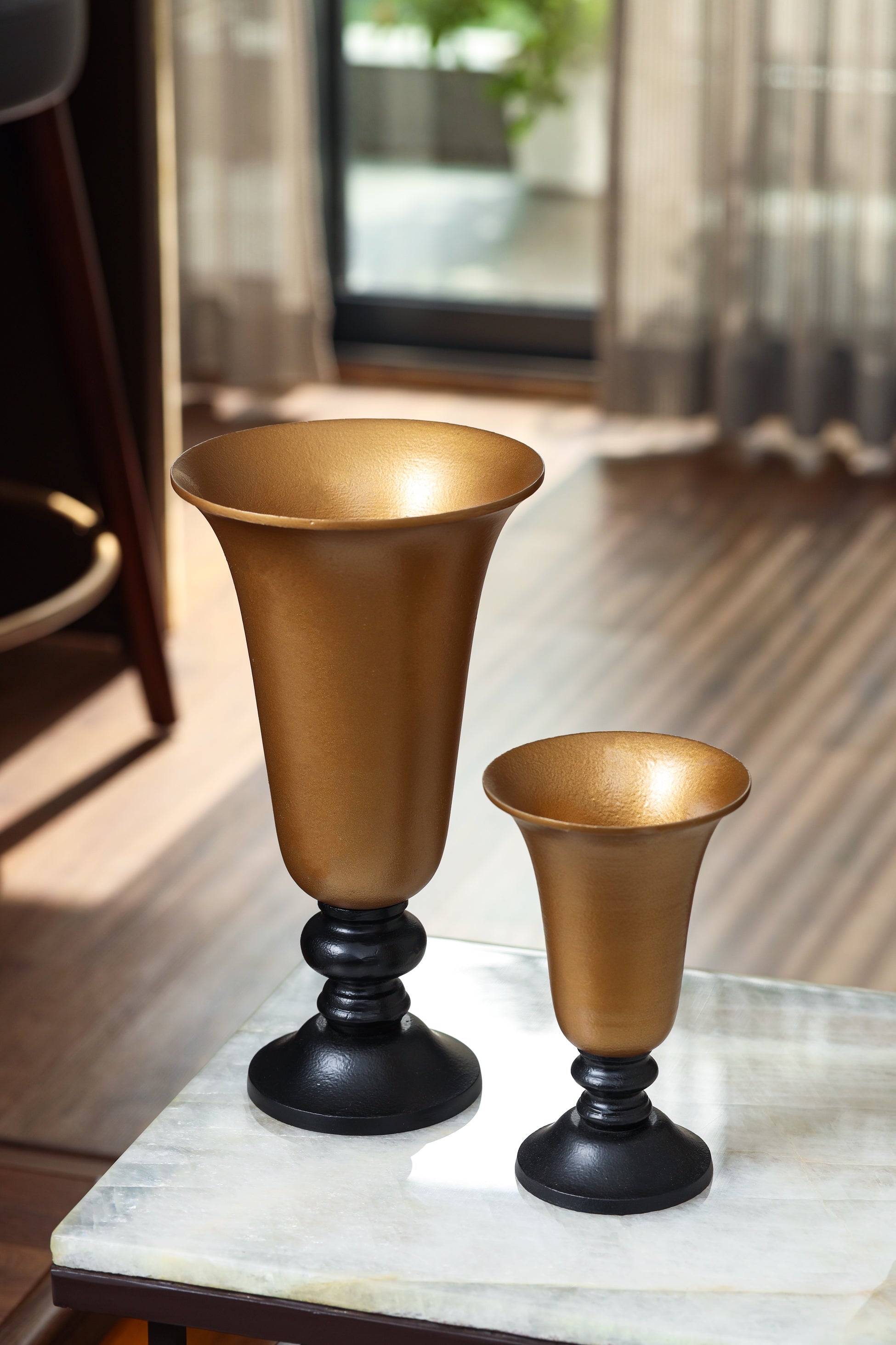 Vintage Two-Toned Vases