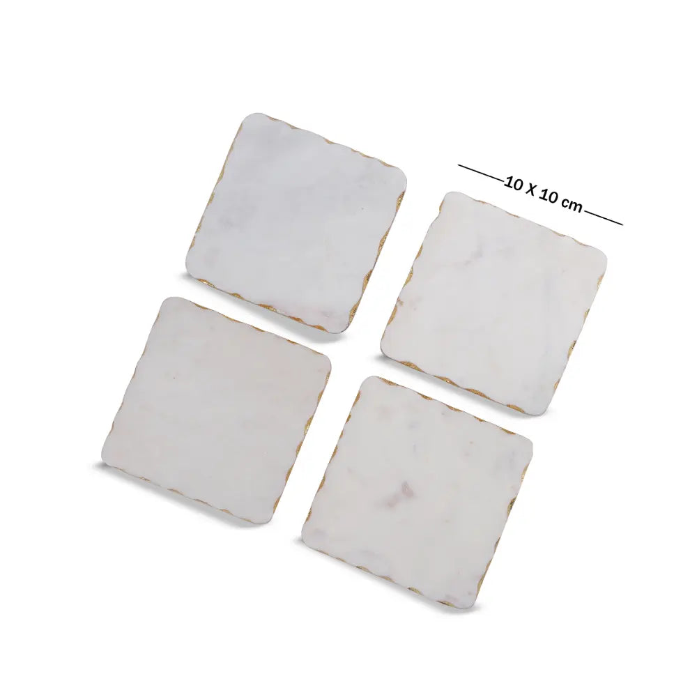 Luxe Marble Square Coasters