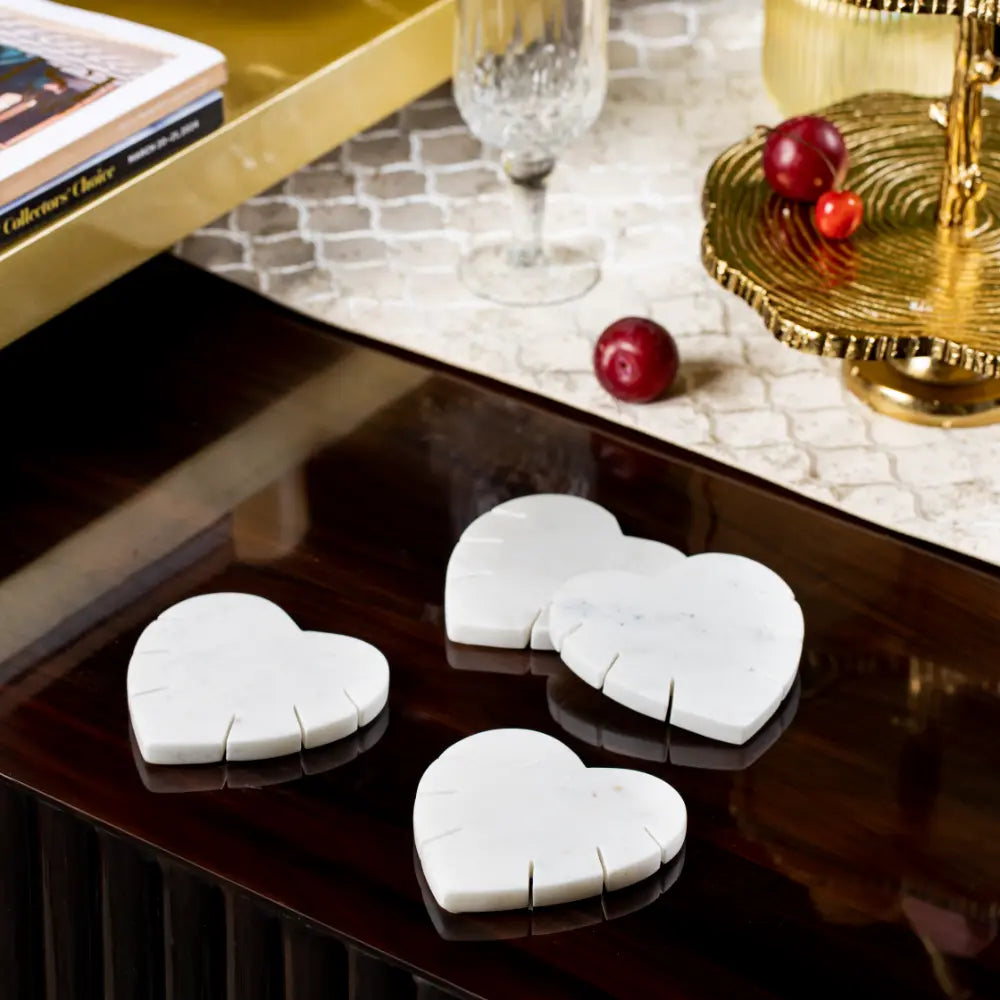 Heart of Marble Coasters