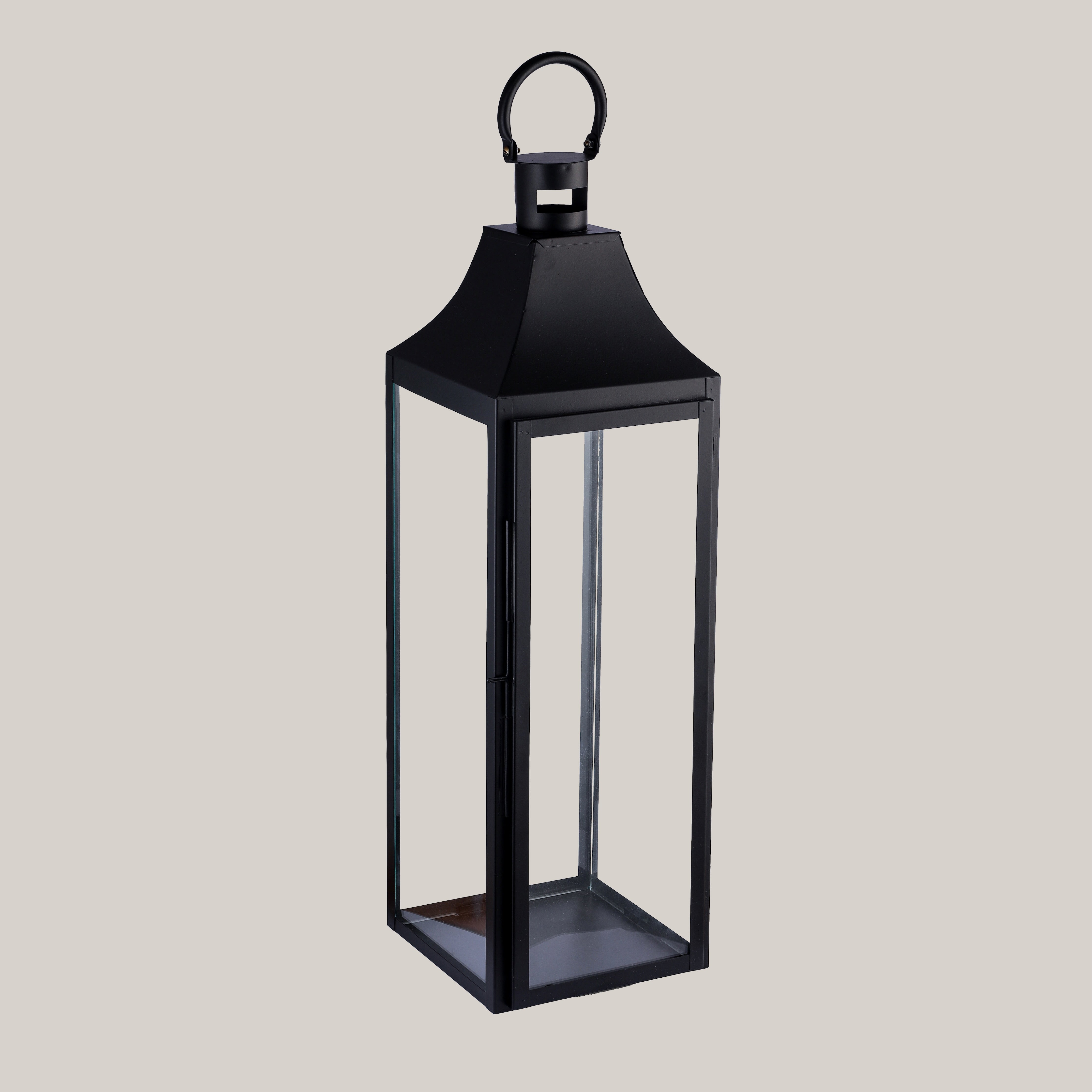 Grand Manor Lantern Black Large