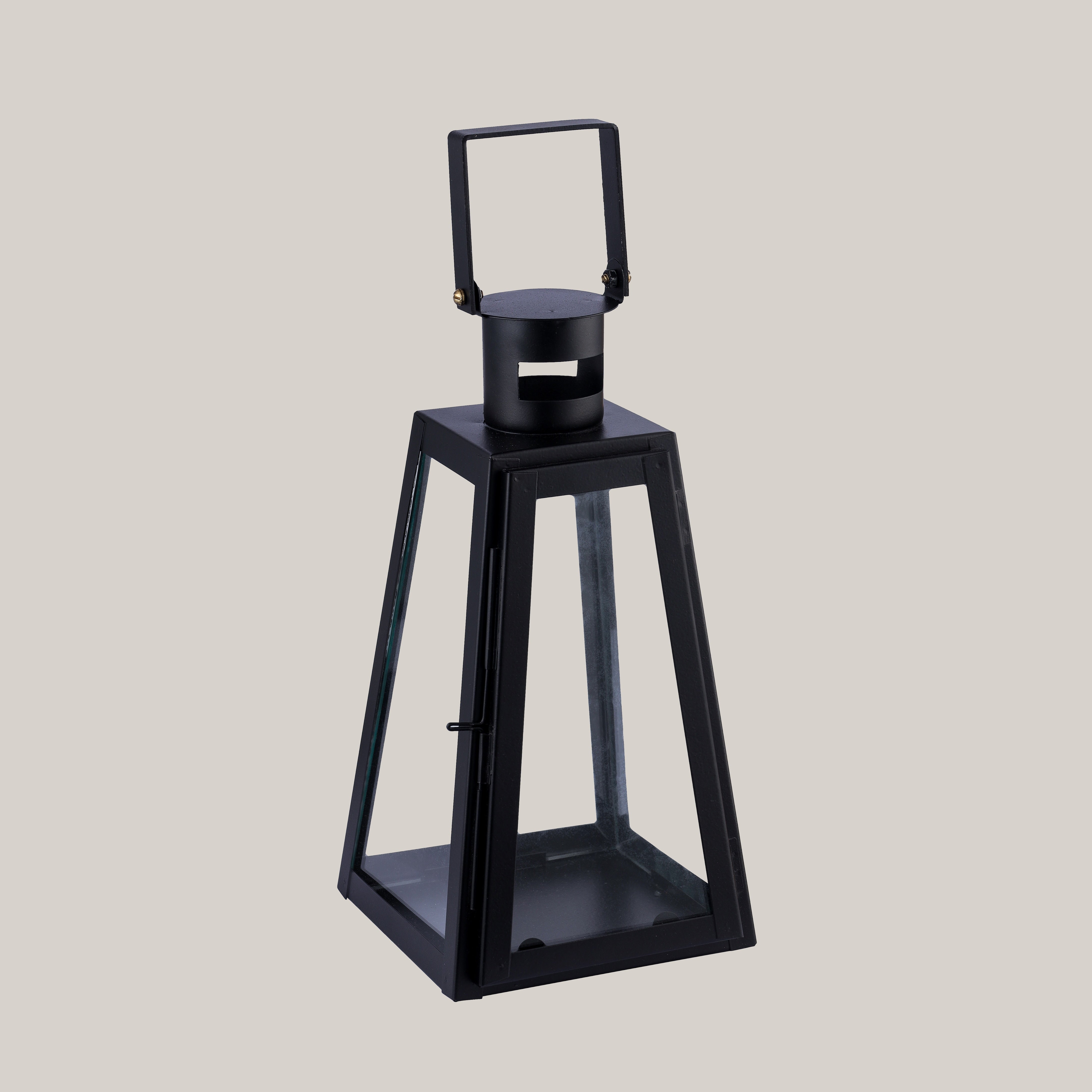 Black Pyramid Lantern Small