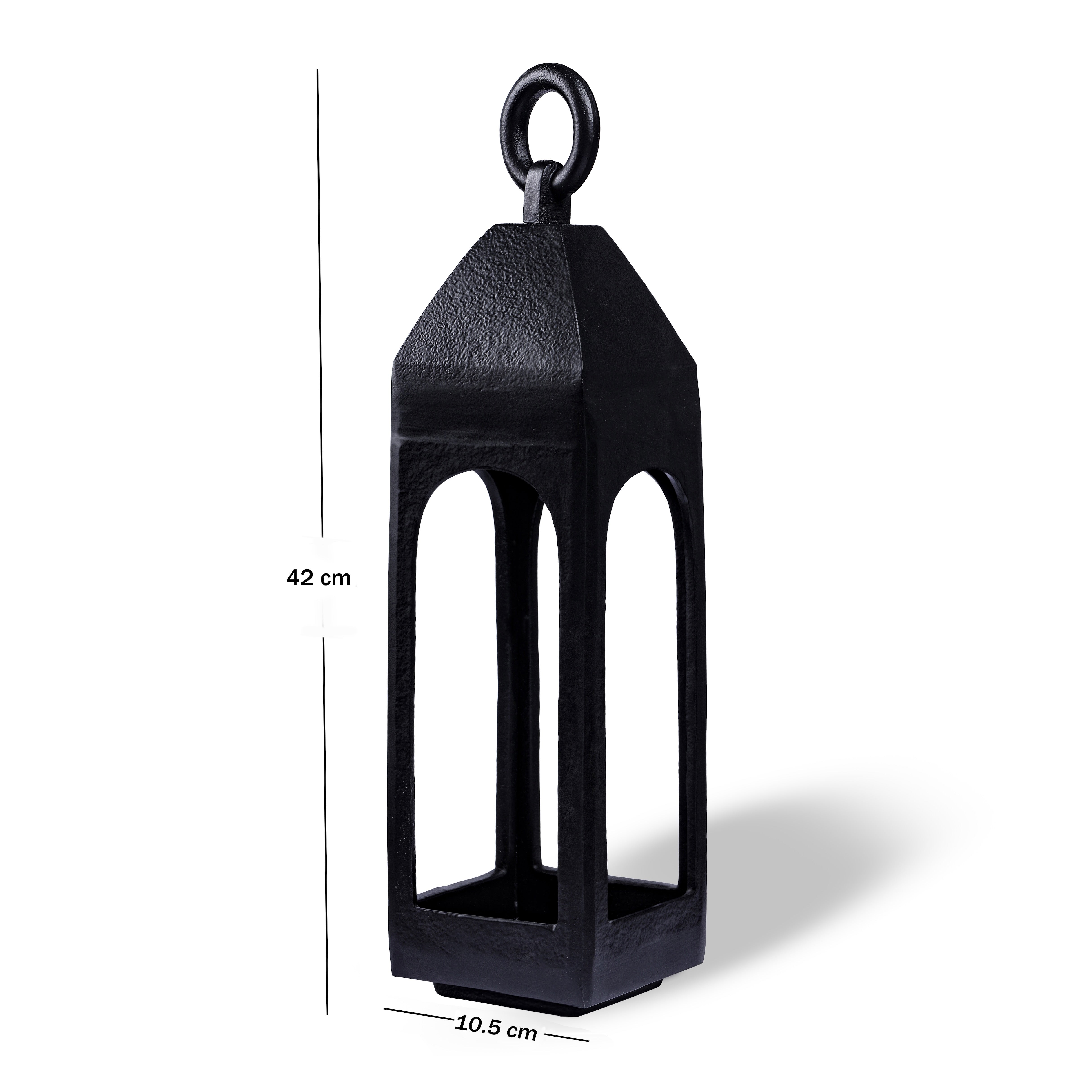 Black Midnight Lantern (Medium)
