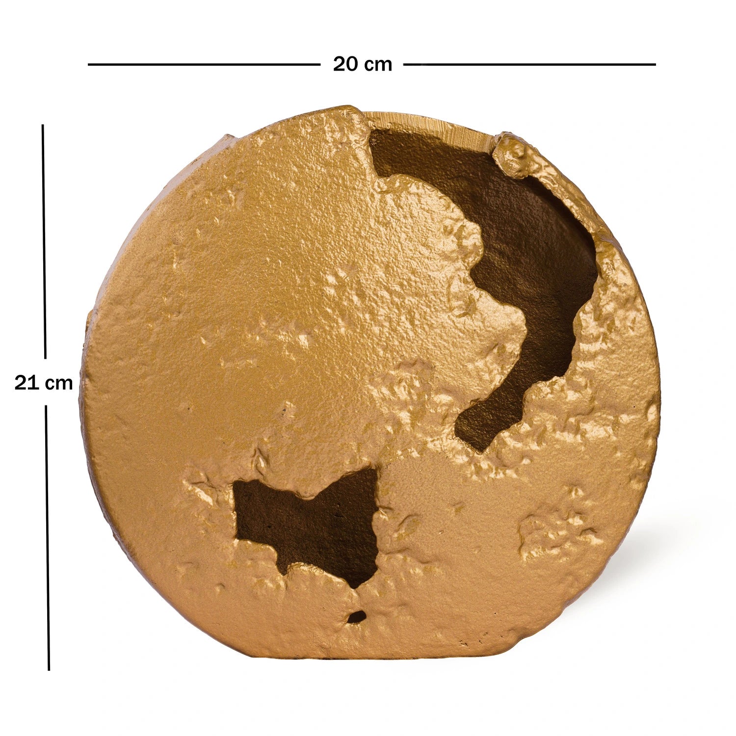 Golden Torus Vase (Small)