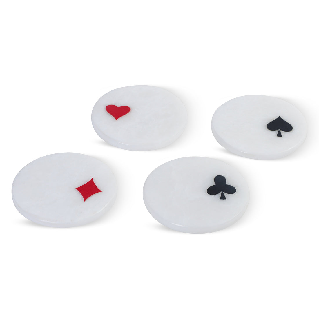 Casino Charm Coaster Set (4 Pc Set)