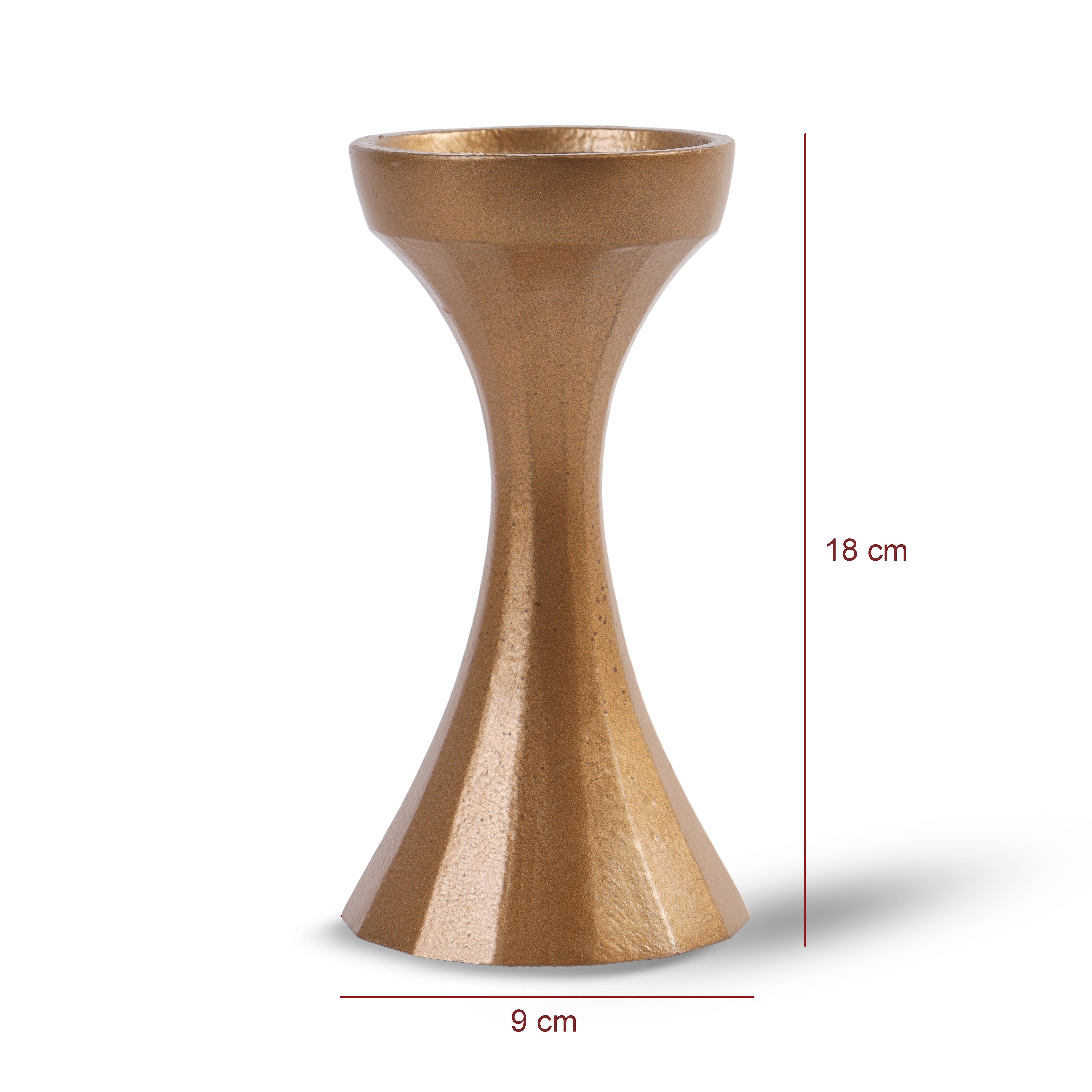 Golden Grace Candle Holders