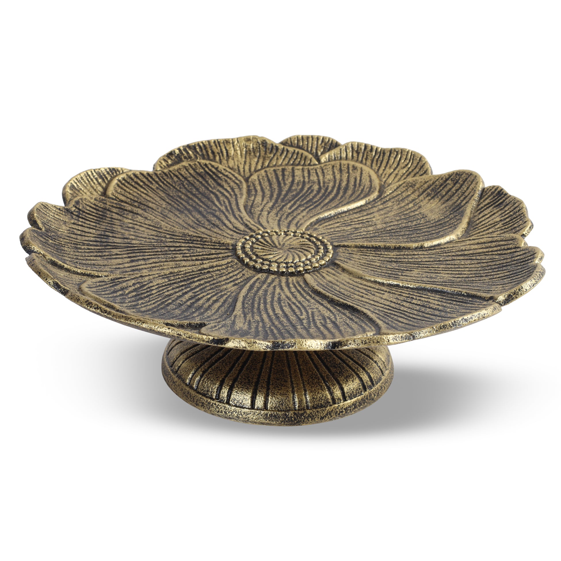 Antique Bloom Pedestal Stand - Large