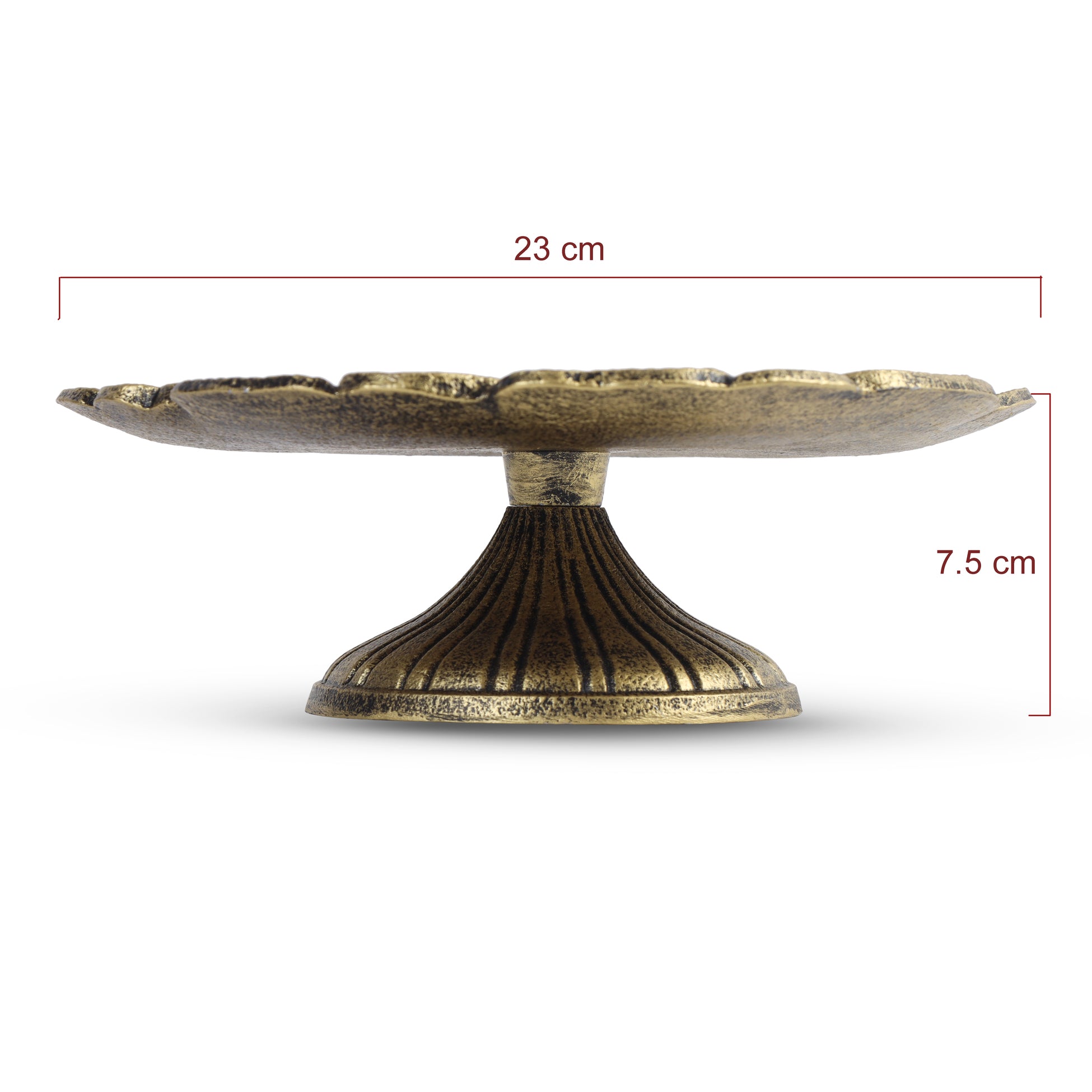 Antique Bloom Pedestal Stand - Small